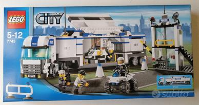 Set Lego 7743 Comando mobile Polizia Nuovo MISB