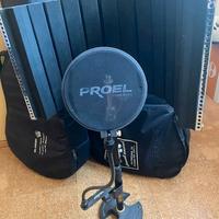 Proel Prorf02-SCHERMO ANTI RIFLESSO PER MICROFONO