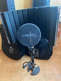 Proel Prorf02-SCHERMO ANTI RIFLESSO PER MICROFONO