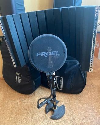 Proel Prorf02-SCHERMO ANTI RIFLESSO PER MICROFONO