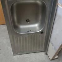 lavabo una vasca inox