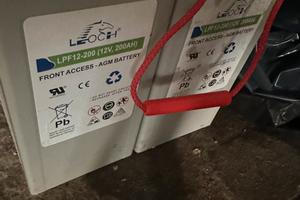 Batteria al gel 12 v 200Ah