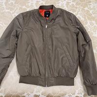 Bomber Terranova colore verde/arancione taglia S