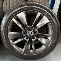 4 Cerchi originali Skoda con gomme 215/55r17 98v