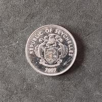 Seychelles coin 25 cents moneta. 