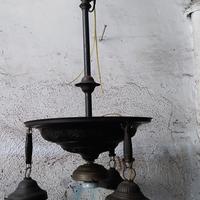 Antico Lampadario a 3+1 luci