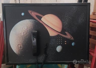 Quadro vintage con telefono Sip