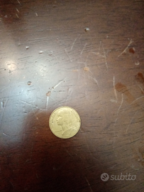 Moneta da 20 cent. Francese del 1977