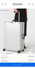 Rimowa valigia L