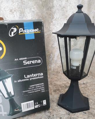 Serena - Lanterna con base di appoggio
