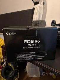 Canon R6 Mark II nuova Mirrorless