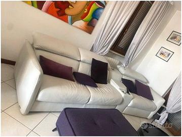 Divano Natuzzi in pelle