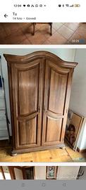 Armadio in legno massello primi anni 90
