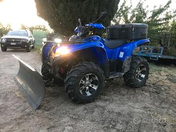 Pala neve basculante per Quad ATV