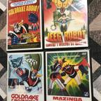 Goldrake,jeegmazinga,4 dvd nuovi sigillati