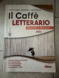 Libro caffe letterario, racconto e romanzo
