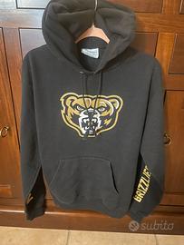 Felpa Champion Grizzlies nera oro con cappuccio  M