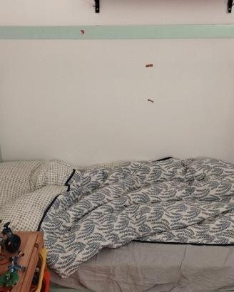 lettino bambini +  materasso su misura 80x160