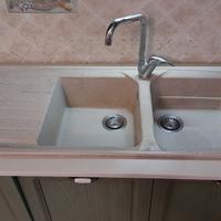 Lavello Franke fragranite 2 vasche con miscelatore