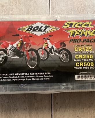 Kit viti telaio e motore Honda , CR 125 250 500