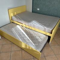 Letto una piazza e mezzo con letto estraibile