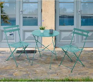 Sedia Flora Naterial Turchese