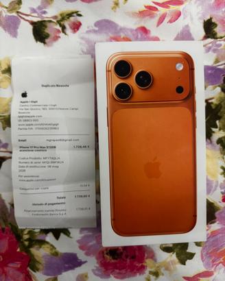 Iphone 17 Pro Max 512 (NUOVO SIGILLATO)