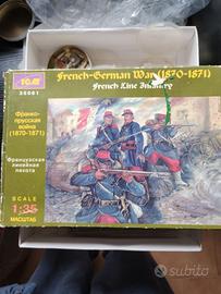 Guerra franco prussiana  francesi e prussiani 1:35