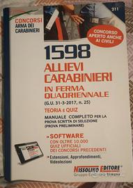 Libro concorso Arma dei Carabinieri