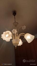 3 lampadari e 2 plafoniere