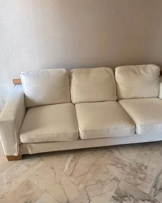 Divano in velluto 3 posti Flexform