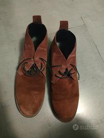 scarpe Clark rosso 