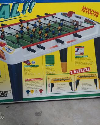 calcio balilla o biliardino