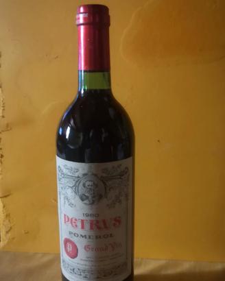 1 bt. Petrus 1980 perfetta climatizzata.
