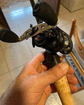 Bass fishing mulinelli casting