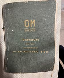 Uso e manutenz OM ANONIMA BRESCIA Autocarro Bud