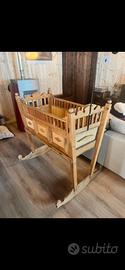 Culla legno fatta a mano