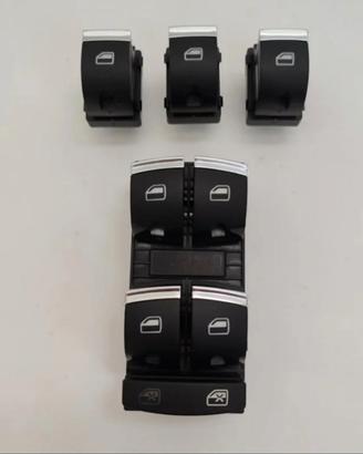 Set Pulsanti alzavetri per Audi A3 8PA Q7 4LB