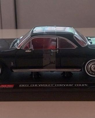 CHEVROLET CORVAIR COUPE 1963 - scala 1/18