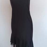 Nuovo abito da tango sartoriale nero taglia 44