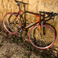 bici da corsa cannondale  carbonio