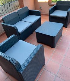 Set salotto da giardino