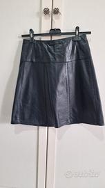 Mini gonna in pelle