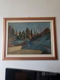 Quadro con Villa d'Este del Giliberto 