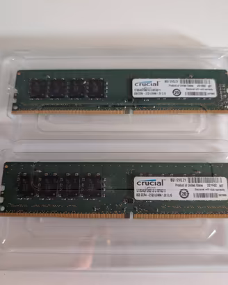 Kit RAM Crucial 16GB (2×8GB) DDR4‑2133 UDIMM