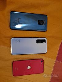 iphone  Vivo e Xiaomi