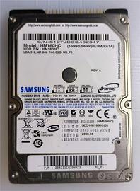 Hard disk Samsung 2.5" PATA IDE 160Gbyte HM160HC