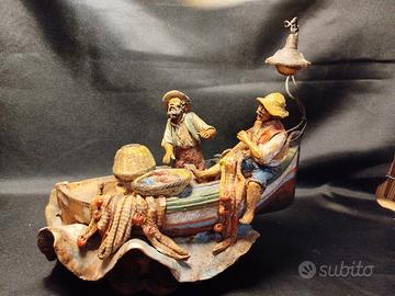 antica barca pescatori 