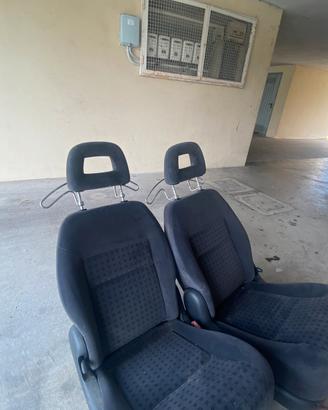 Sedili VW Sharan 7M 95-10 tessuto nero