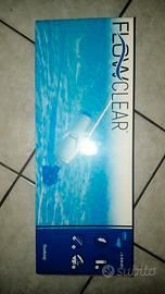 ASPIRAPOLVERE PER PISCINA + RETINO PER PISCINA 